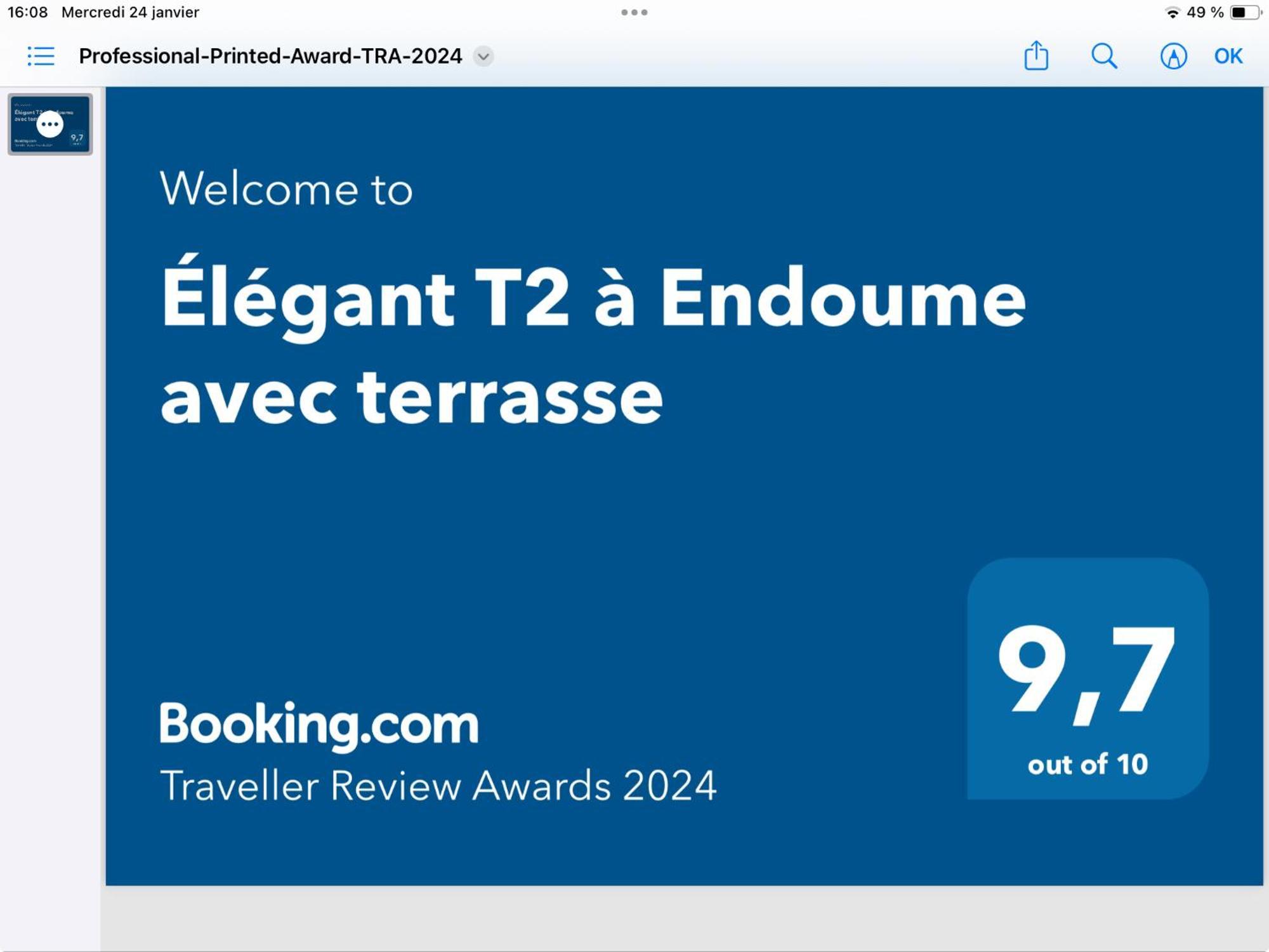 Elegant T2 A Endoume Avec Terrasse Apartment Marseille Exterior photo